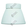 Girard sudron applique porcelaine e27 conique blanc