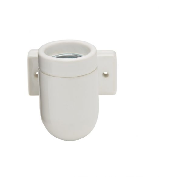 Girard sudron applique porcelaine e27 conique blanc