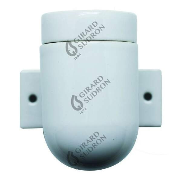 Girard sudron applique porcelaine e27 conique blanc