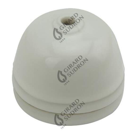 Girard sudron rosace porcelaine ø68mm blanc	