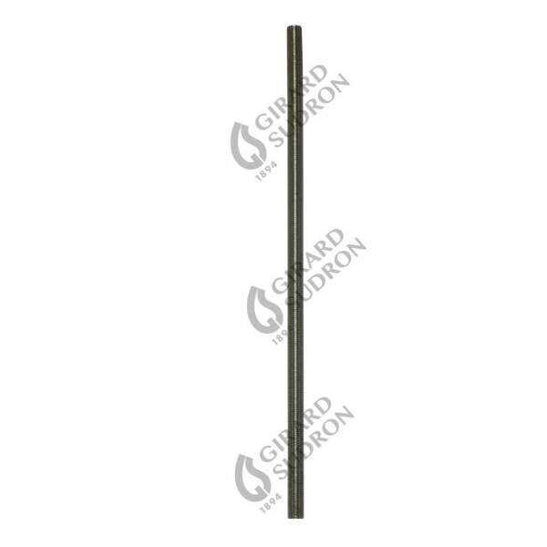 Girard sudron tube 13x1 acier zingue l.1.00m - Girard Sudron - 300481