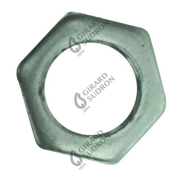 Girard sudron ecrou 13x1 acier zingue ep.3.5