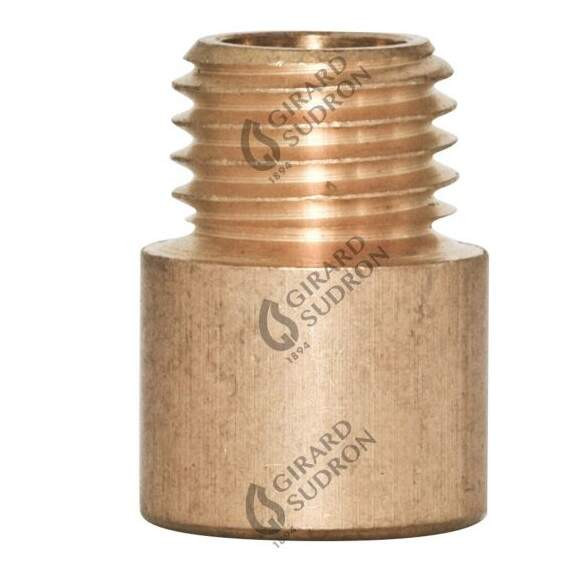 Girard sudron raccord reduct.f.becs m.10x1 laiton