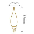 Girard sudron candle gs1 led filament 1w e14 2700k 90lm mat.