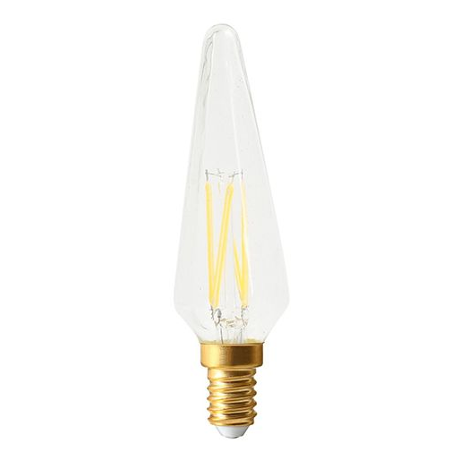 Girard sudron candle "bohème" filament led 4w e12 2700k 320lm dim. cl.