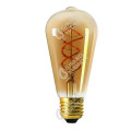 Girard sudron led twisted filament edison 5w e27 2000k 260lm amb.