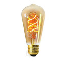 Girard sudron led twisted filament edison 5w e27 2000k 260lm amb.