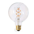 Girard sudron globe filament led torsadée claire 5w non dim g125