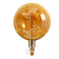 Girard sudron globe g380 filament led twisted 8w e40 2000k 400lm dim. amber
