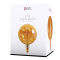 Girard sudron globe g380 filament led twisted 8w e40 2000k 400lm dim. amber