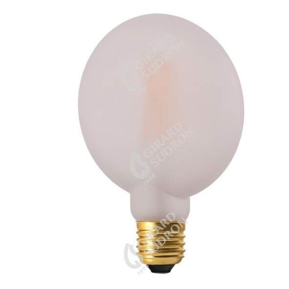 Ampoule plate g105 6w 670lm e27 2700k mat. dim