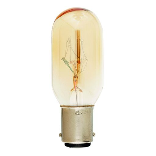 Girard sudron refrigerator lamp tube incan. 15w ba15d 2750k 110lm