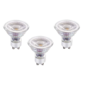 Girard sudron ecowatts - lot de 3 spots gu10 4,5w 3000k 36° - nacré effet dichroique
