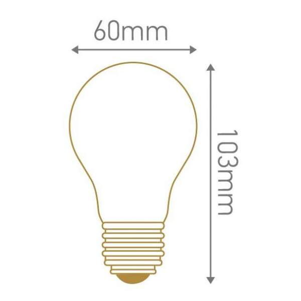 Girard sudron blister  2* standard a60 6w e27 mat