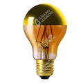 Girard sudron standard a60 filament led "calotte dorée" 6w e27 2700k 750lm dim.