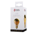 Girard sudron standard a60 filament led "calotte dorée" 6w e27 2700k 750lm dim.