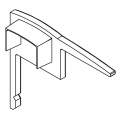 Girard sudron embouts pour profile aluminium 36.3x31.1
