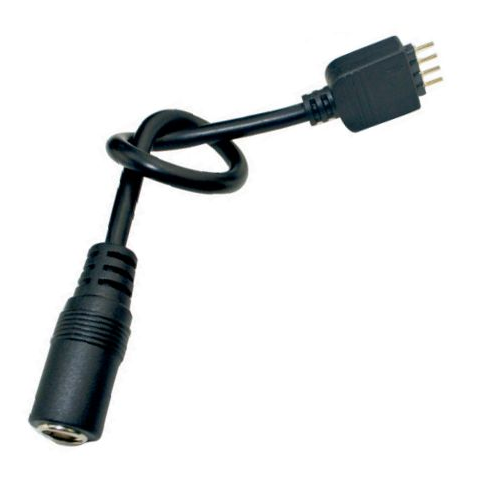Cordon 15cm fiche fem jack pin male 4pin