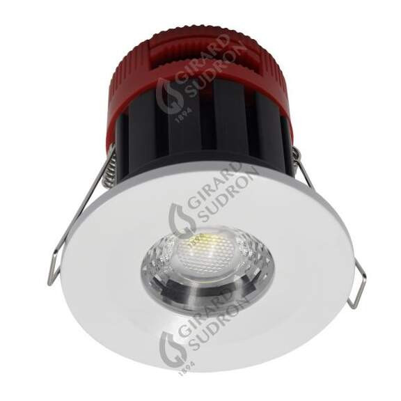Bbc spot led alu recouvrable d82mm h80mm ip65 8w 3000k/4000k/6000k 680lm dim