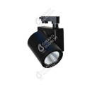 Girard sudron jacinto - projecteur sur rail led Ø99 x 148 20w 3000k 1700lm 36° noir
