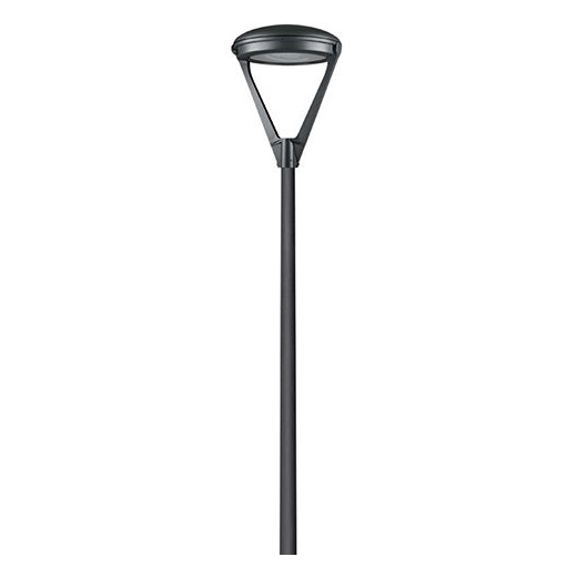 Girard sudron fire - eclairage public led ip66 Ø530x682 40w 3000k 4084lm 85-135° noir