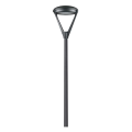 Girard sudron fire - eclairage public led ip66 Ø530x682 40w 3000k 4084lm 85-135° noir