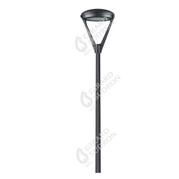 Girard sudron fire - eclairage public led ip66 Ø530x682 40w 3000k 4084lm 85-135° noir
