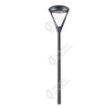 Girard sudron fire - eclairage public led ip66 Ø530x682 40w 3000k 4084lm 85-135° noir