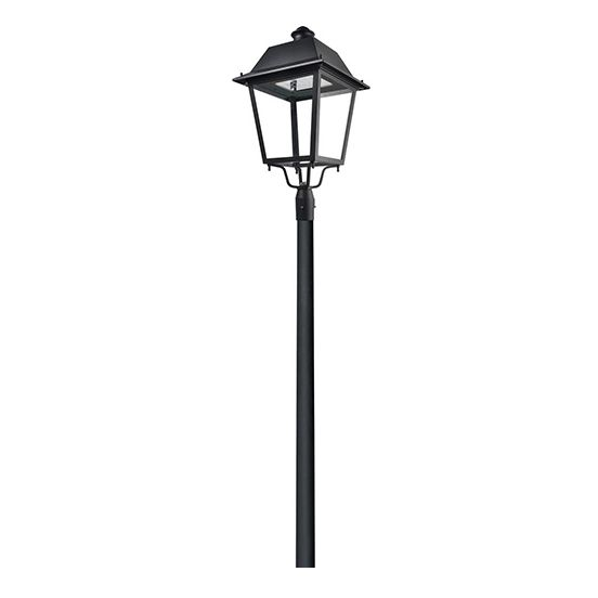 Girard sudron classic - eclairage public led ip65 425x425x816 60w 3000k 4502lm 85-135° noir