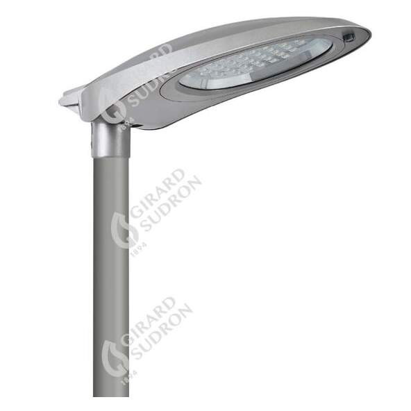 Girard sudron ceres - eclairage public led ip66 620x295x152 60w 3000k 6600lm 85-135° argent