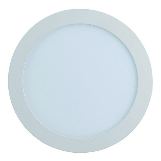 Girard sudron kili - ecowatts - luminaire encastré led Ø225x25 enc.Ø207 18w 3000k 1260lm 110° blanc