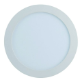 Girard sudron kili - ecowatts - luminaire encastré led Ø225x25 enc.Ø207 18w 3000k 1260lm 110° blanc