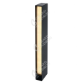 Girard sudron rise - poteau lumineux led ip65 50x100x600 24w 4000k 1320lm 135° noir