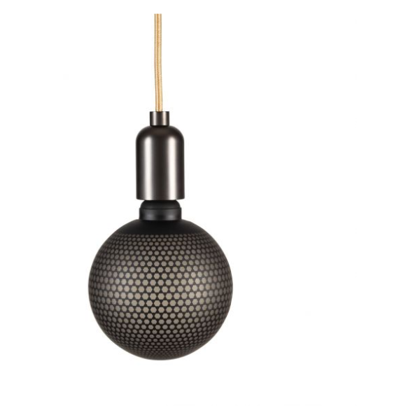 Vis versa ampoule led bleue motifs hexagones e27