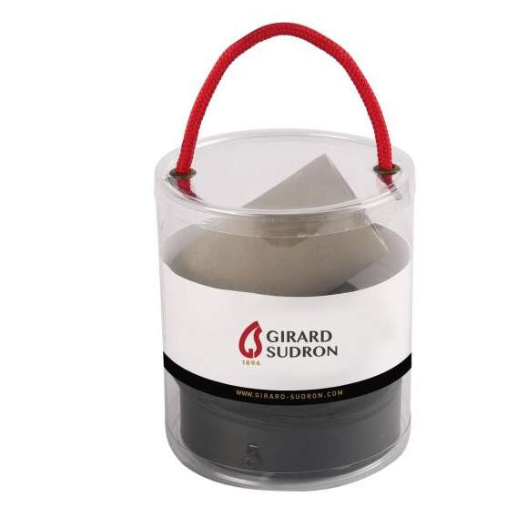 Girard sudron suspension béton gris + 2m câble noir