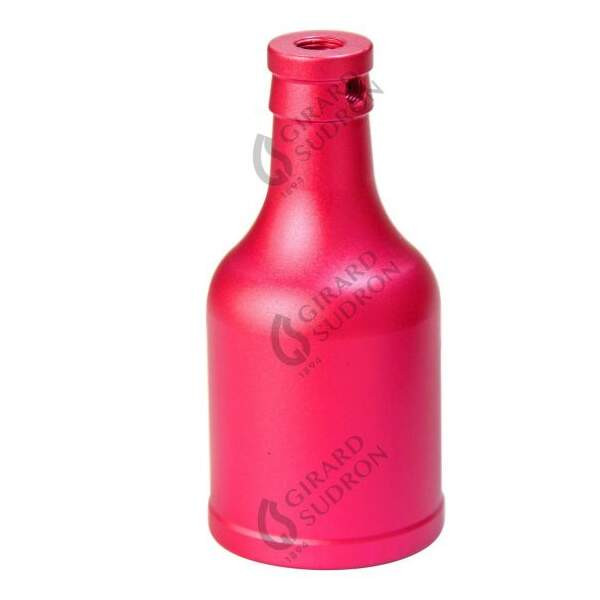 Girard sudron douille bouteille e27 acier fuchsia métallisé