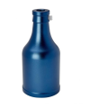 Girard sudron douille bouteille e27 acier bleu électrique métallisé