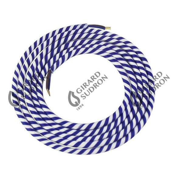 Girard sudron cable rond spirale bleu blanc