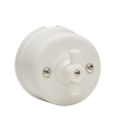 Retrocharm switch porcelain surface mounted white