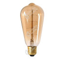 Girard sudron edison filament métallique "sapin" 24w e27 2000k ambre