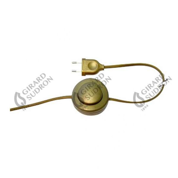 Girard sudron cordon 2x0.75 l.3.50m or av/inter pied