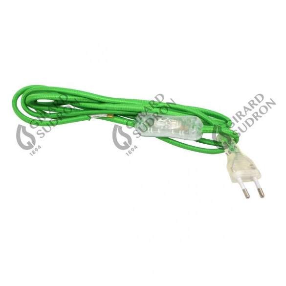 Girard sudron cordon 2x0.75 text.vert 2m inter trans - Girard Sudron - 241638