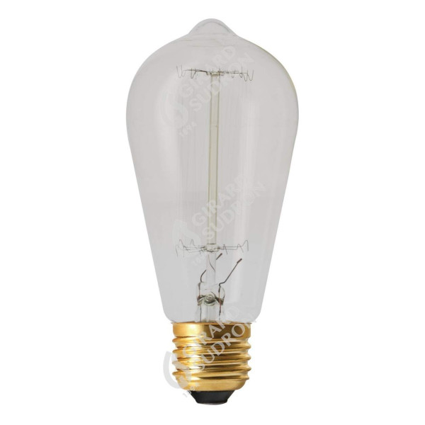 Girard sudron edison filament me?tallique droit 24w e27 2200k cl. 