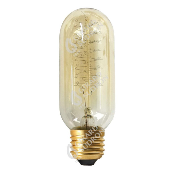 Girard sudron tube filament me?tallique spirale? 24w e27 2000k ambre