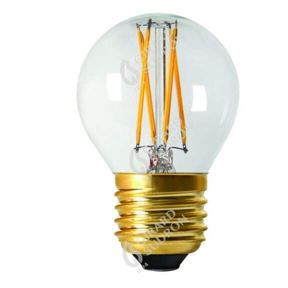 Ampoule Sphérique Girard Sudron G45 – E27 – LED 4 W – 2700 K – 350 lm – Dimmable – Finition Claire