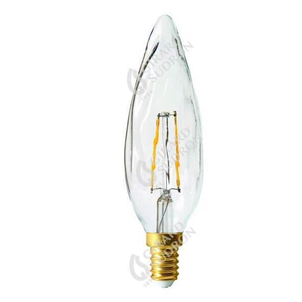 Girard sudron candle gs8 led filament 2w e14 2700k 220lm cl.