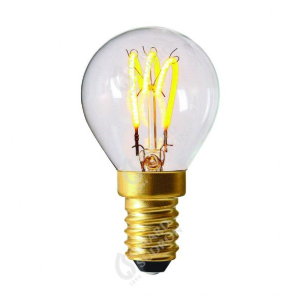 Girard sudron g45 filament led torsadée claire 2w non dim