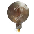 Girard sudron globe g200 filament led twisted 6w e27 2000k 300lm dim. smoky