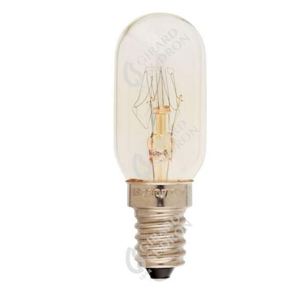 Girard sudron lamp tube for sewinf machine incan. 25w e14 2750k 130lm cl.