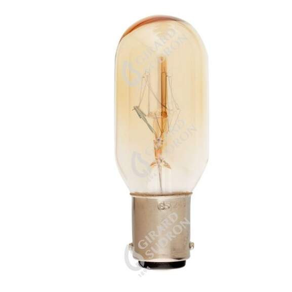 Girard sudron lamp tube for sewinf machine incan. 25w b15 2750k 130lm cl.